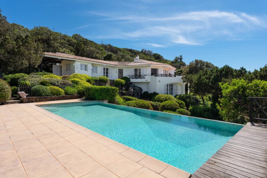 Coti-Chiavari, Villa 6 chambres, piscine, vue mer, plage à pied