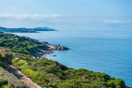 Exclusive Listing, Corbara, Marine de Davia, 2 Villas, 7 Bedrooms, 2 Pools, Panoramic Sea View, Walking Distance to the Beach