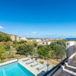 Calvi, Villa 6 chambres, Piscine, Vue mer panoramique, proche plage