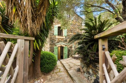 Oletta, Moulin, 3 chambres, piscine, vue vallée et montagnes, proche plages