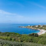 Corbara, Marine de Davia, villa 3 chambres, piscine, vue mer panoramique, plage à pied