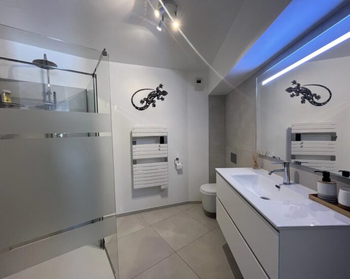 Nord d&rsquo;Ajaccio, Tiuccia, villa, 5 chambres, piscine, vue mer panoramique, plage à pied