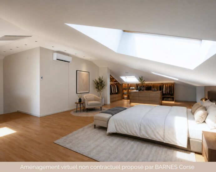 Exclusivité, Penthouse en duplex, 4 chambres, piscine, vue mer, proche plage