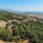 Grand Bastia, Borgo, terrain constructible , vue mer, proche plages et commerces