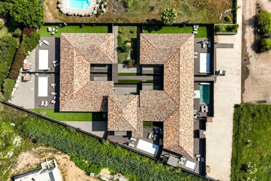 Cala Rossa, holyday residence, 5 Villas, near the beach