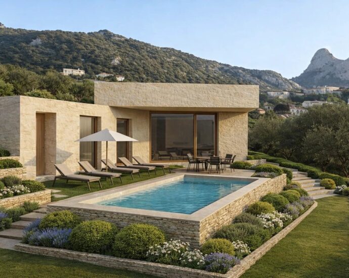 Lumio, Contemporary Villa, 4 Bedrooms, Sea View, Pool, Close to Beach, Off-Plan Sale