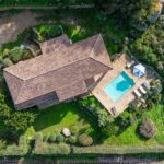 Corbara, Marine de Davia, villa 4 chambres, piscine, vue mer panoramique, plage à pied