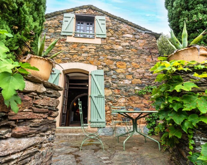 Oletta, Moulin, 3 chambres, piscine, vue vallée et montagnes, proche plages
