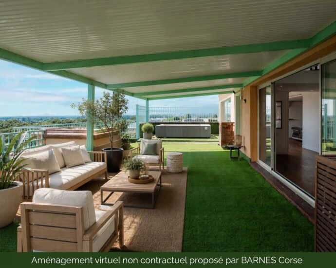 Exclusivité, Penthouse en duplex, 4 chambres, piscine, vue mer, proche plage