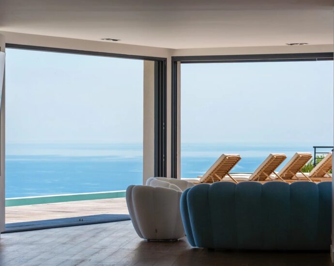 Bastia, Villa, 4 chambres, piscine, vue panoramique mer