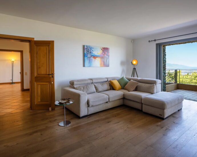 Sorbo-Ocagnano, Villa vue mer,  4 chambres, piscine, proche plage