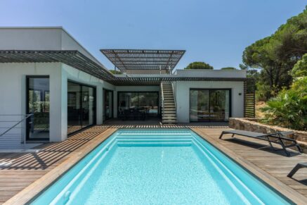 Vilatta, villa mitoyenne, 5 chambres, sans vis à vis,  vue mer, proche plage