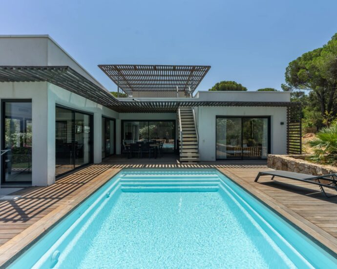 Vilatta, villa mitoyenne, 5 chambres, sans vis à vis,  vue mer, proche plage