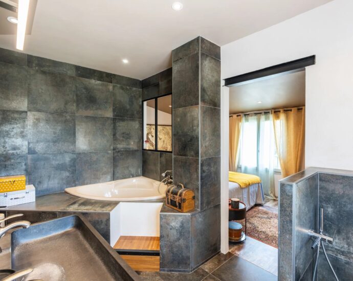 Costa Verde, Talasani, Villa, 4 chambres, piscine,  plage à pied et proche Bastia