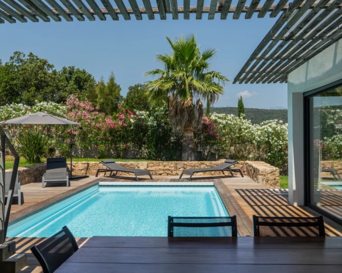 Vilatta, villa mitoyenne, 5 chambres, sans vis à vis,  vue mer, proche plage