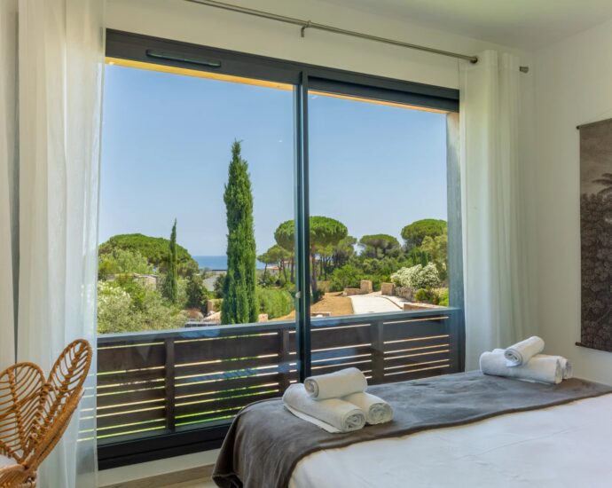 Vilatta, villa mitoyenne, 5 chambres, sans vis à vis,  vue mer, proche plage