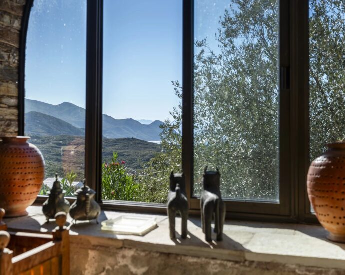 Cap Corse, Centuri, Villa vue mer, 3 chambres, patio, proche plage