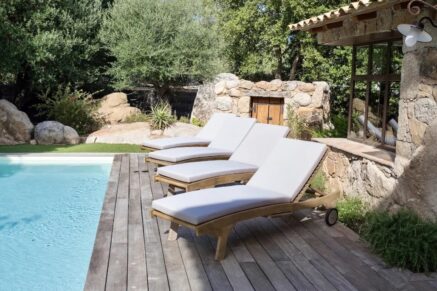 Rare offering: newly built architect-designed bergerie with three bedrooms and a pool in Porto-Vecchio