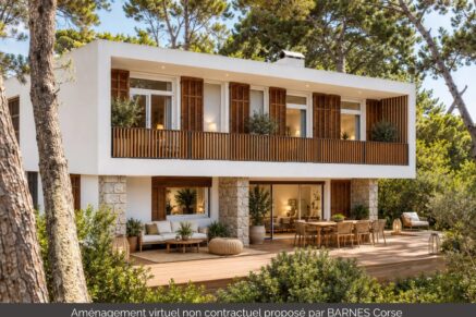 Rive Sud d&rsquo;Ajaccio, Porticcio, Domaine de la Pointe, villa à rénover, 6 chambres, vue mer, domaine privé, plage à pied