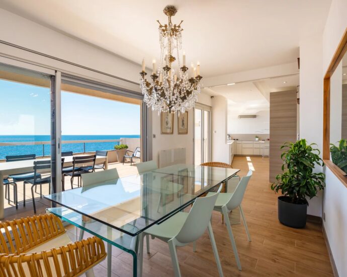 Ville-di-Pietrabugno, Penthouse, résidence pied dans l’eau, vue mer panoramique, ascenseur, 4 chambres, garage, plage à pied