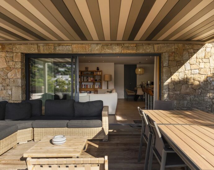 Ajaccio, Salario, Villa de standing en pierre , 4 suites, vue panoramique, Piscine