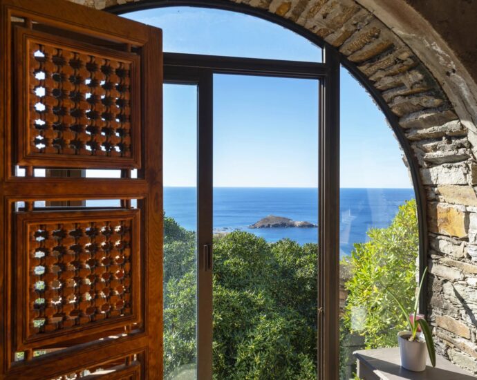 Cap Corse, Centuri, Villa vue mer, 3 chambres, patio, proche plage