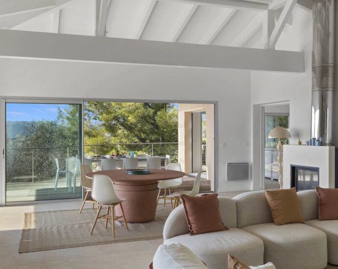 Porto-Vecchio, Palombaggia, Villa vue mer panoramique, 6 chambres, plage à pied