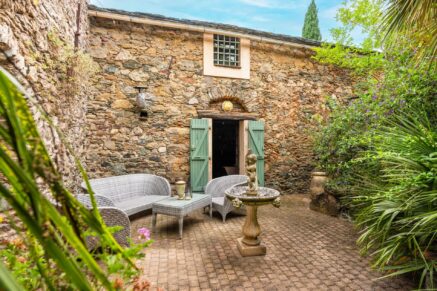 Oletta, Moulin, 3 chambres, piscine, vue vallée et montagnes, proche plages