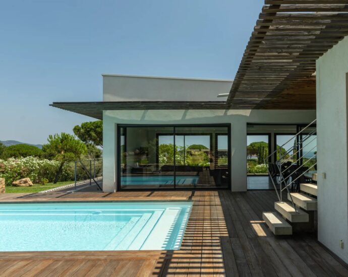 Vilatta, villa mitoyenne, 5 chambres, sans vis à vis,  vue mer, proche plage