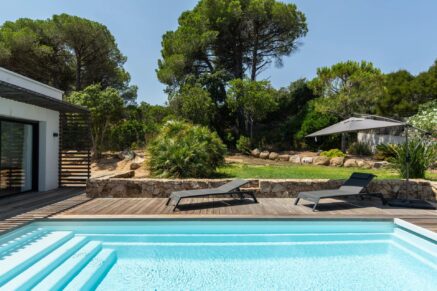 Vilatta, villa mitoyenne, 5 chambres, sans vis à vis,  vue mer, proche plage