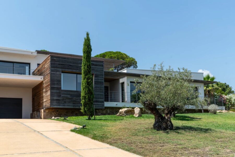 Vilatta, villa mitoyenne, 5 chambres, sans vis à vis,  vue mer, proche plage
