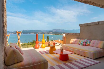 Porticcio, Rive-Sud d&rsquo;Ajaccio, Villa type bergerie, 4 Chambres, vue mer panoramique, plage à pied