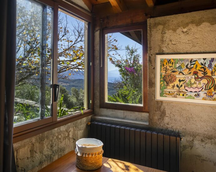 Cap Corse, Centuri, Villa vue mer, 3 chambres, patio, proche plage