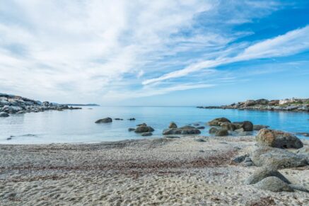 Marine de Davia, villa 4 chambres, vue mer, plage à pied