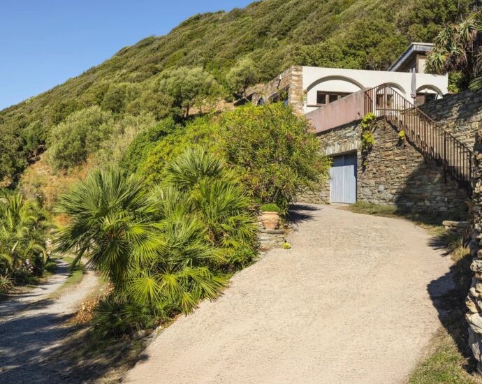Cap Corse, Centuri, Villa vue mer, 3 chambres, patio, proche plage