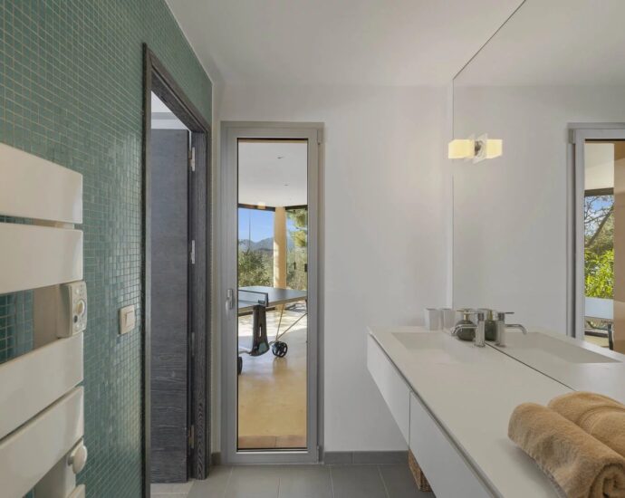Porto-Vecchio, Palombaggia, Villa vue mer panoramique, 6 chambres, plage à pied
