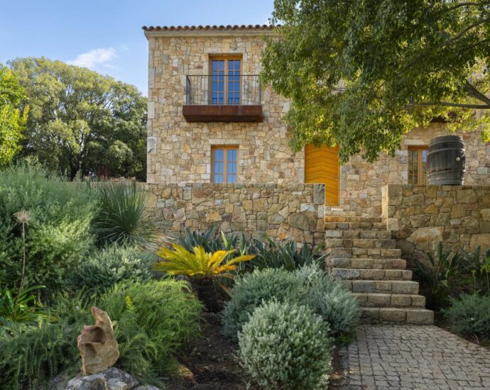 Ajaccio, Salario, Villa de standing en pierre , 4 suites, vue panoramique, Piscine