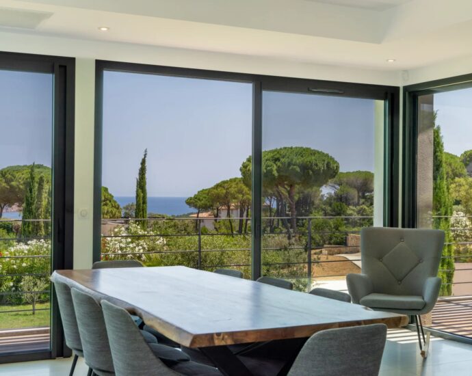 Vilatta, villa mitoyenne, 5 chambres, sans vis à vis,  vue mer, proche plage