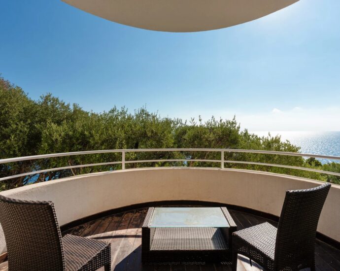 Cap Corse, San-Martino-di-Lota, Villa vue mer panoramique, 3 chambres, studio indépendant, proche plage