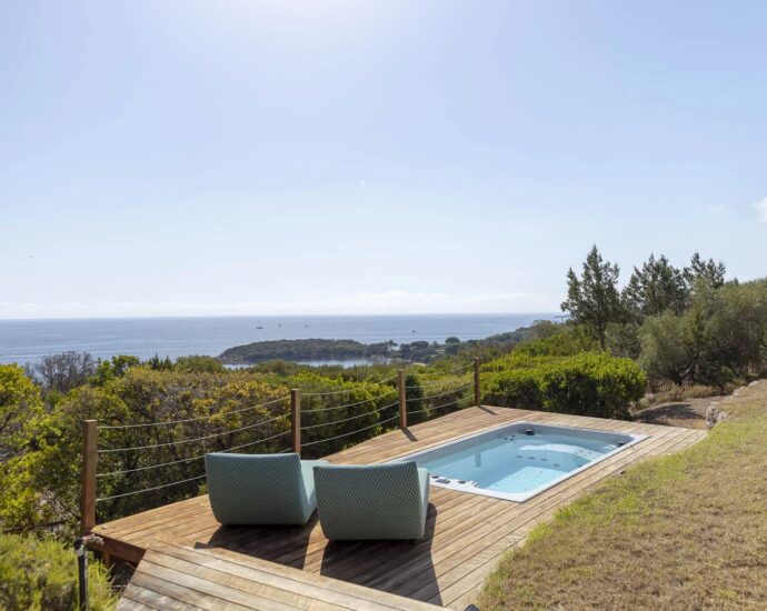 Domaine de la Tour, Cala Rossa, Villa, Vue mer, 3 chambres, plage à pied