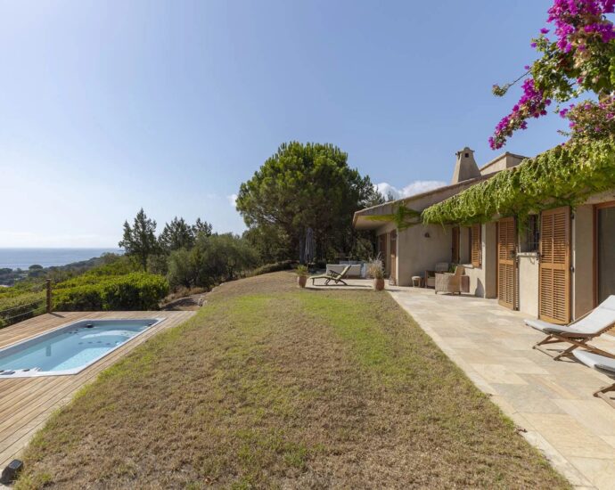 Domaine de la Tour, Cala Rossa, Villa, Vue mer, 3 chambres, plage à pied