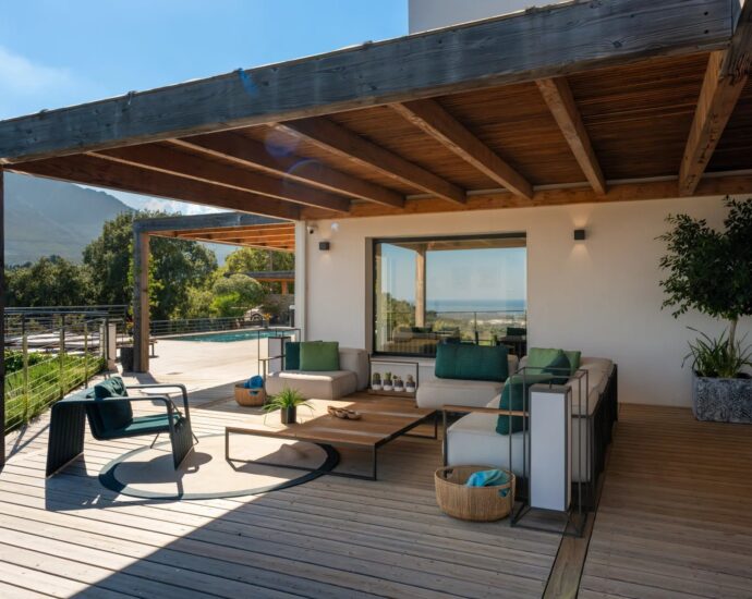 Olmeta -di-Tuda,  Villa vue mer et montagnes panoramique, 4 chambres, piscine, jacuzzi, proche plage, proche Bastia et Saint-Florent