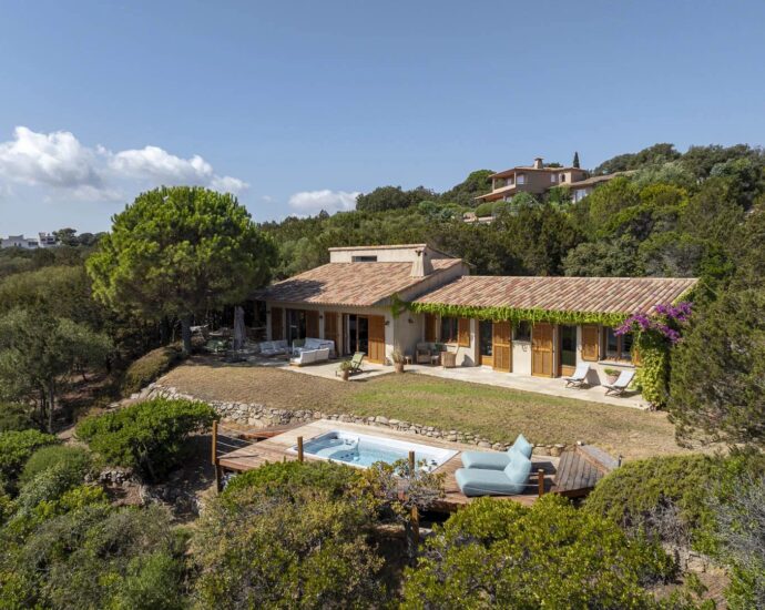 Domaine de la Tour, Cala Rossa, Villa, Vue mer, 3 chambres, plage à pied
