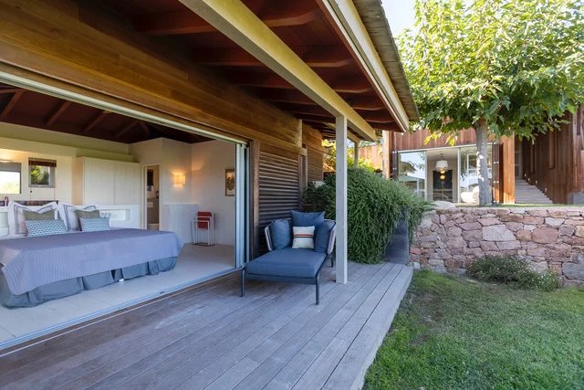 Bonifacio, Domaine privé de Sperone, Villa vue mer panoramique, 7 chambres, piscine, proche golf, plage à pied