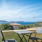 Lumio, Villa 6 chambres, vue mer panoramique, piscine, proche plage
