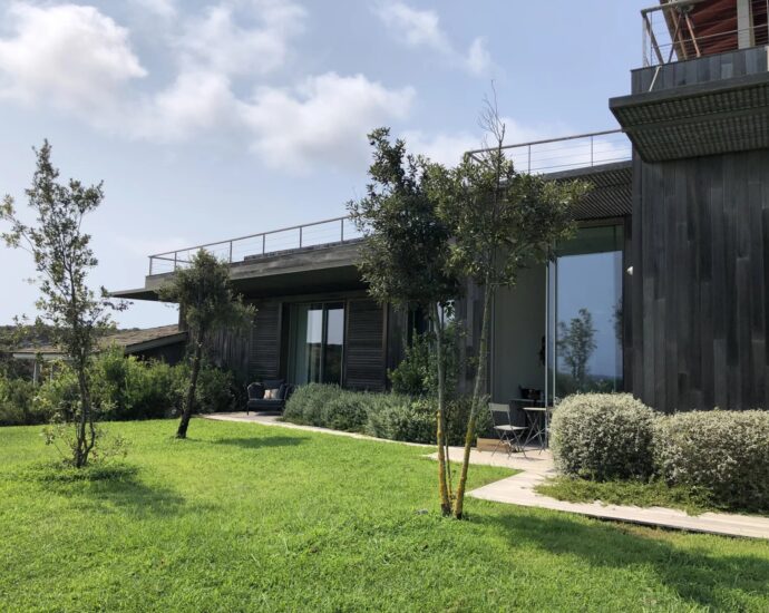 Bonifacio, Domaine privé de Sperone, Villa vue mer panoramique, 7 chambres, piscine, proche golf, plage à pied