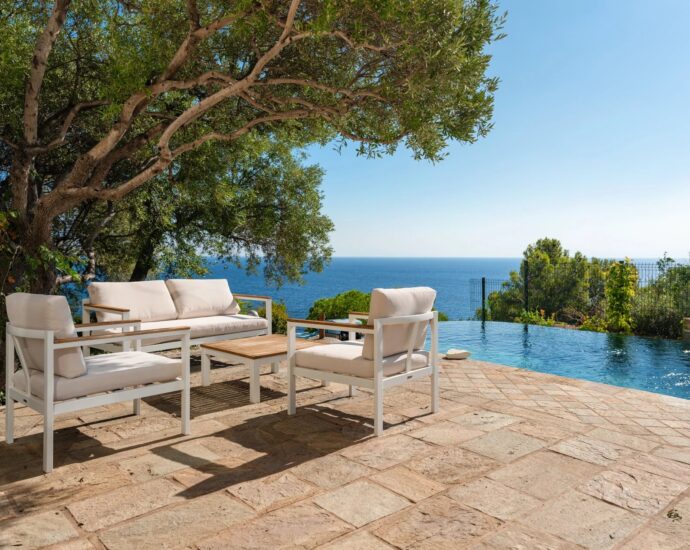 Cap Corse, San-Martino-di-Lota, Villa vue mer panoramique, 3 chambres, studio indépendant, proche plage