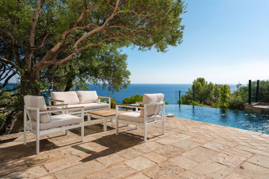Cap Corse, San-Martino-di-Lota, Villa vue mer panoramique, 3 chambres, studio indépendant, proche plage